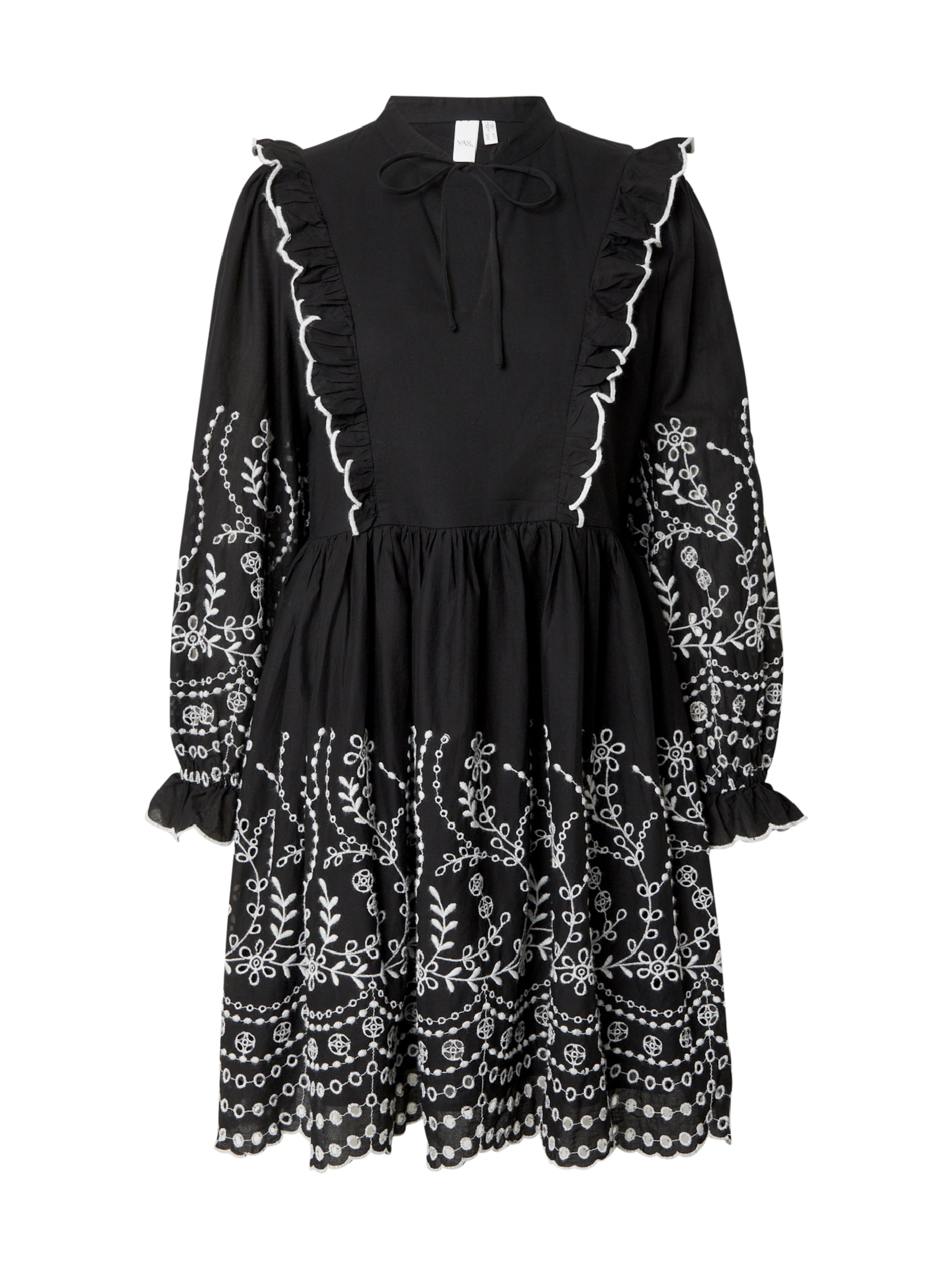 YAS Φόρεμα 'YASLUMA' σε μαύρο: μπροστά