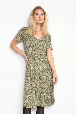 Kaffe Dress 'molly' in Yellow: front