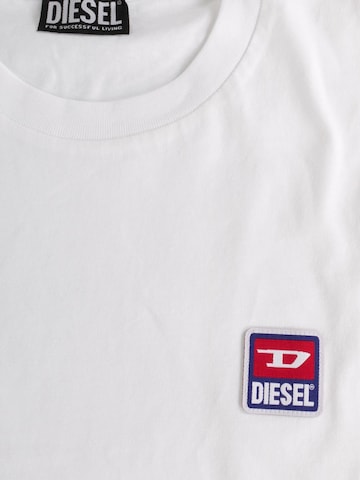 DIESEL - Camiseta 'T-JUST 16' en blanco