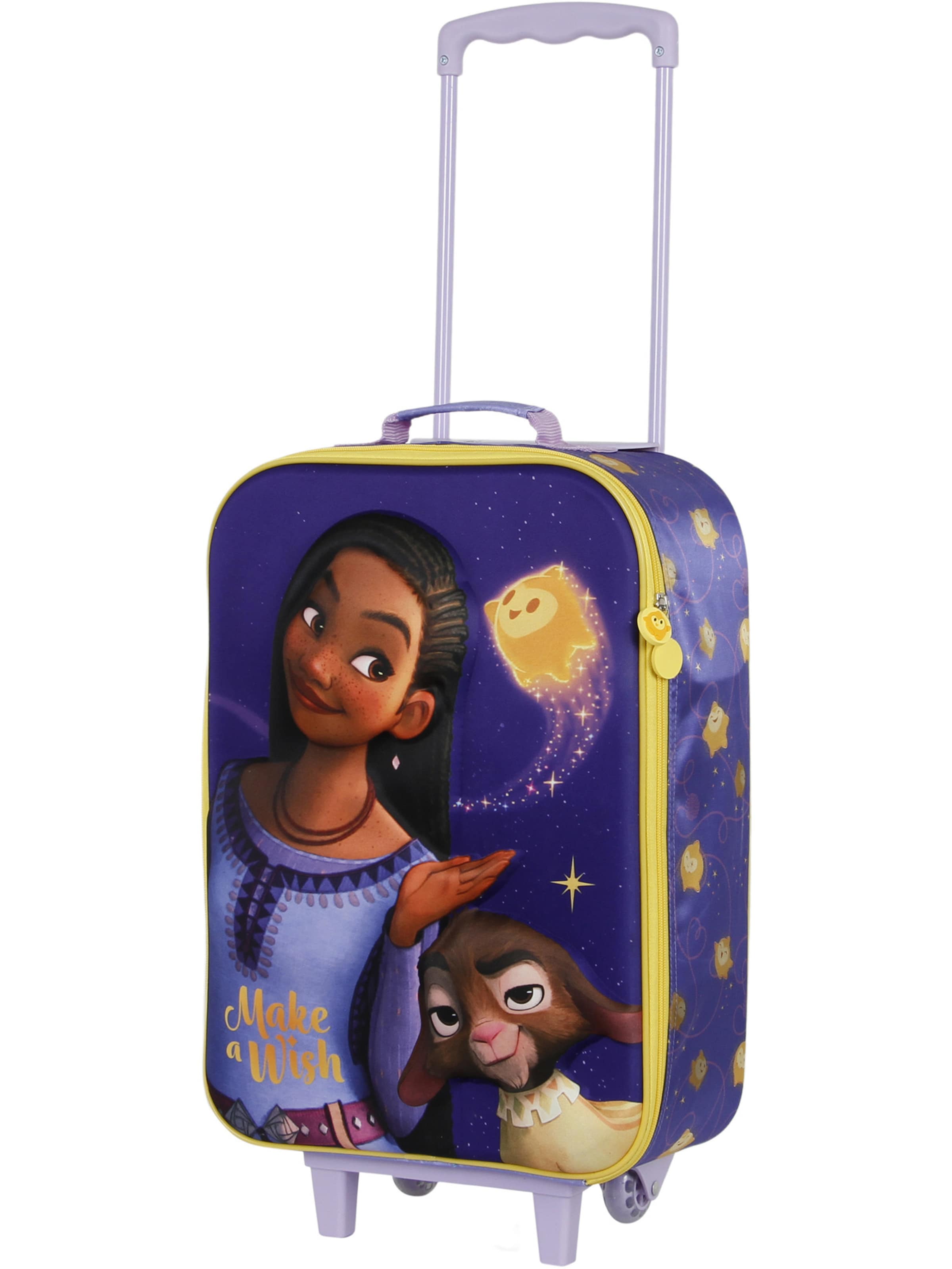 DISNEY Trolley 'Wish Star' in Lila: Vorderseite