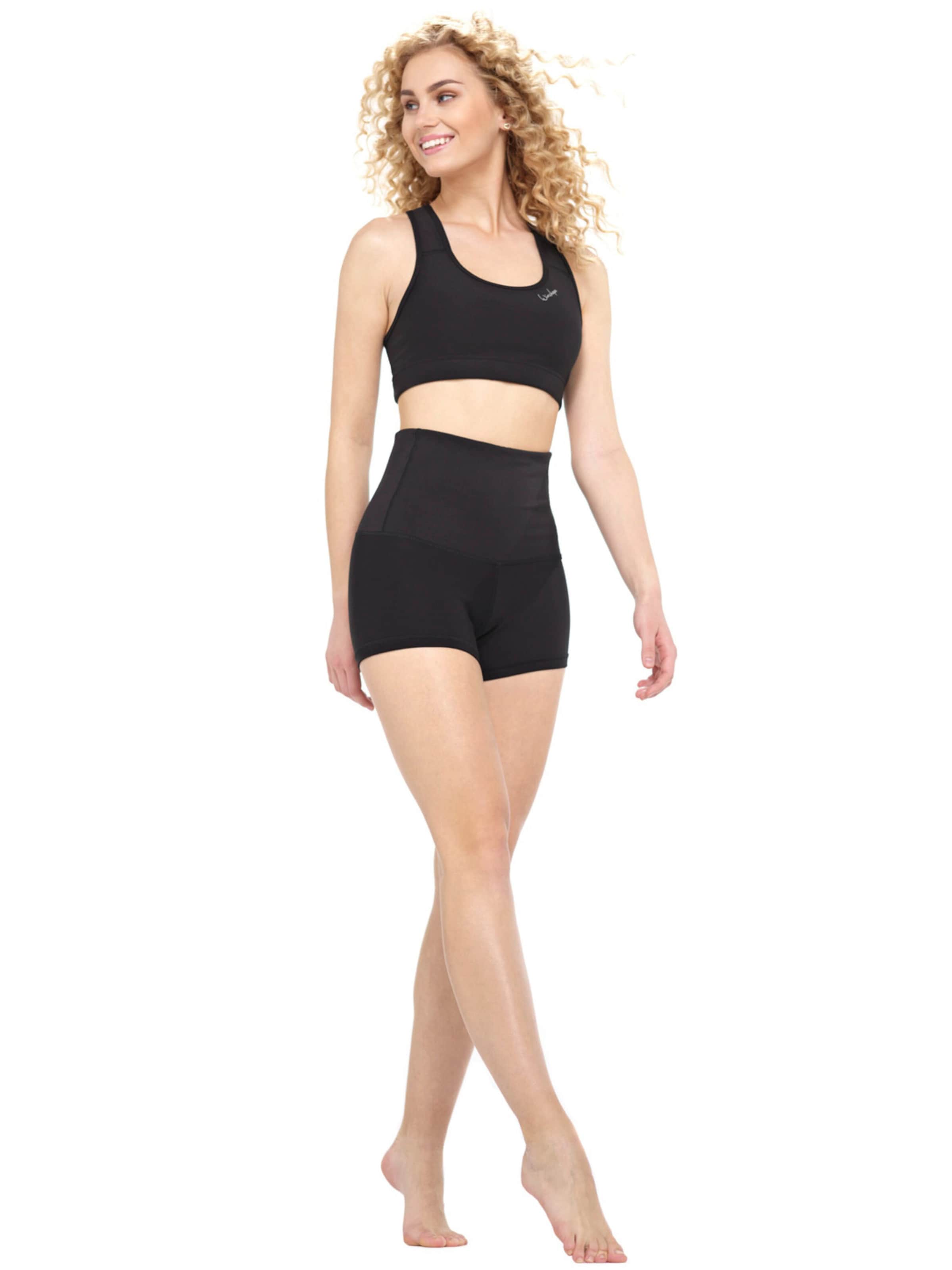Bustieră Sutien sport 'SB102C' de la Winshape pe negru