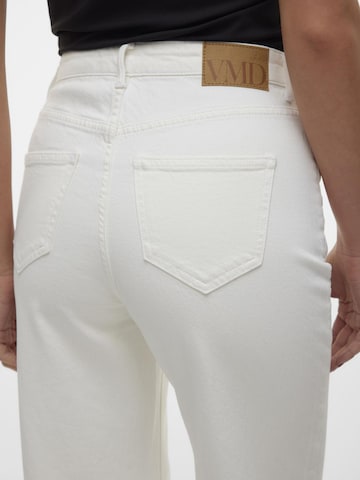VERO MODA Wide Leg Jeans 'TESSA' in Weiß