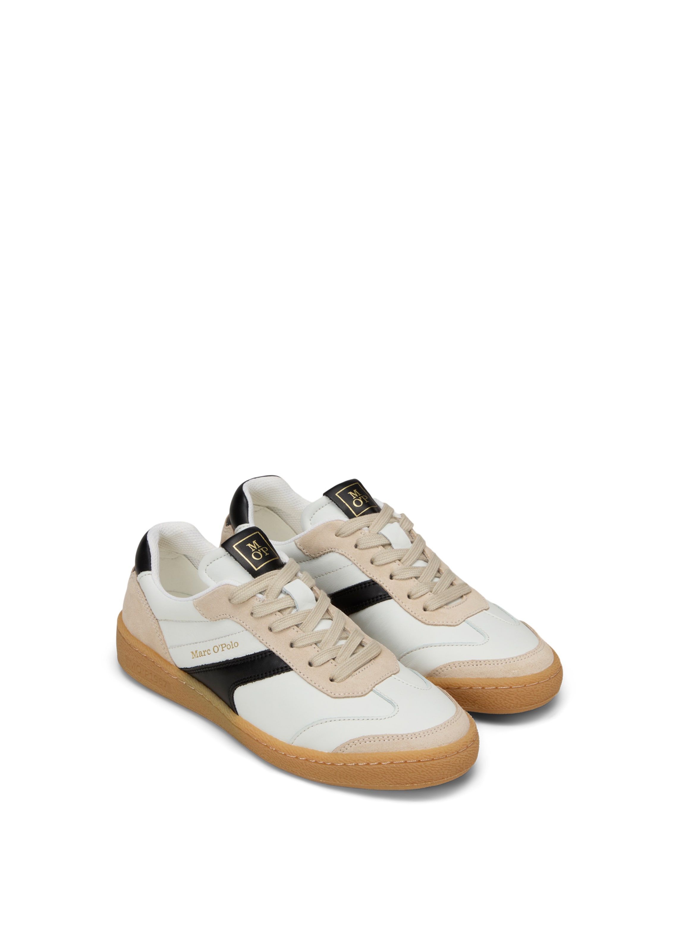 Baskets basses 'Court' Marc O'Polo en blanc