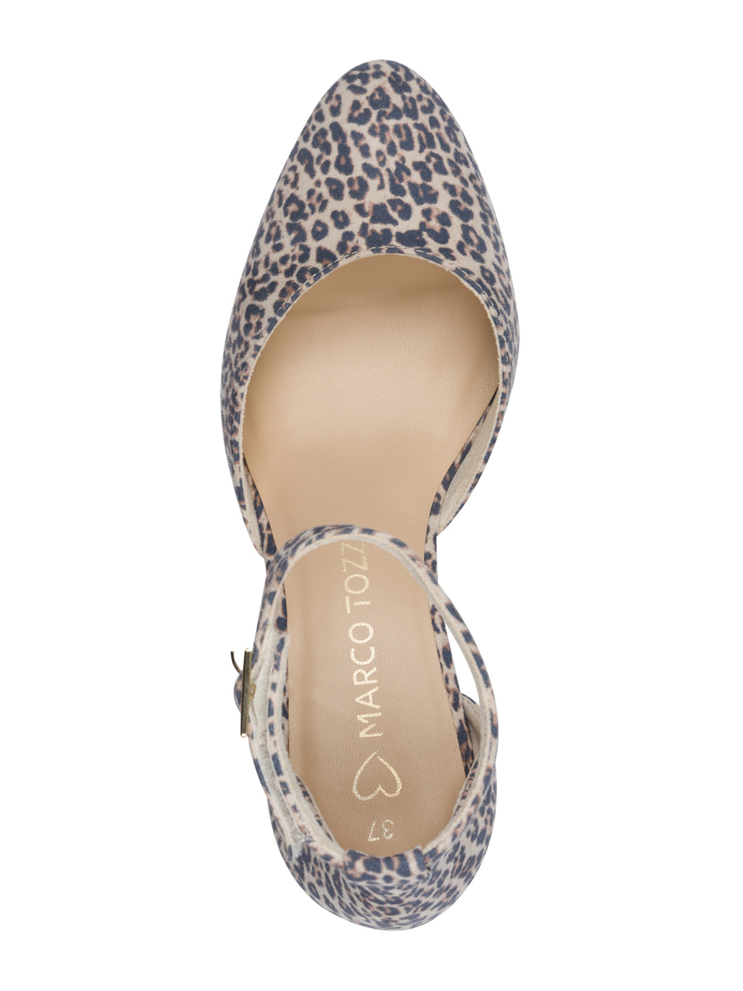 MARCO TOZZI - Zapatos con plataforma en marrón