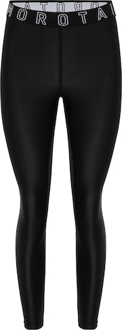 MOROTAI Skinny Urheiluhousut ' Energy Tights ' värissä musta: etupuoli
