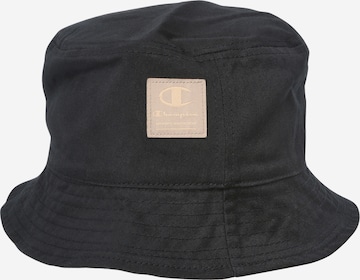 Champion Authentic Athletic Apparel Hat in Black: front