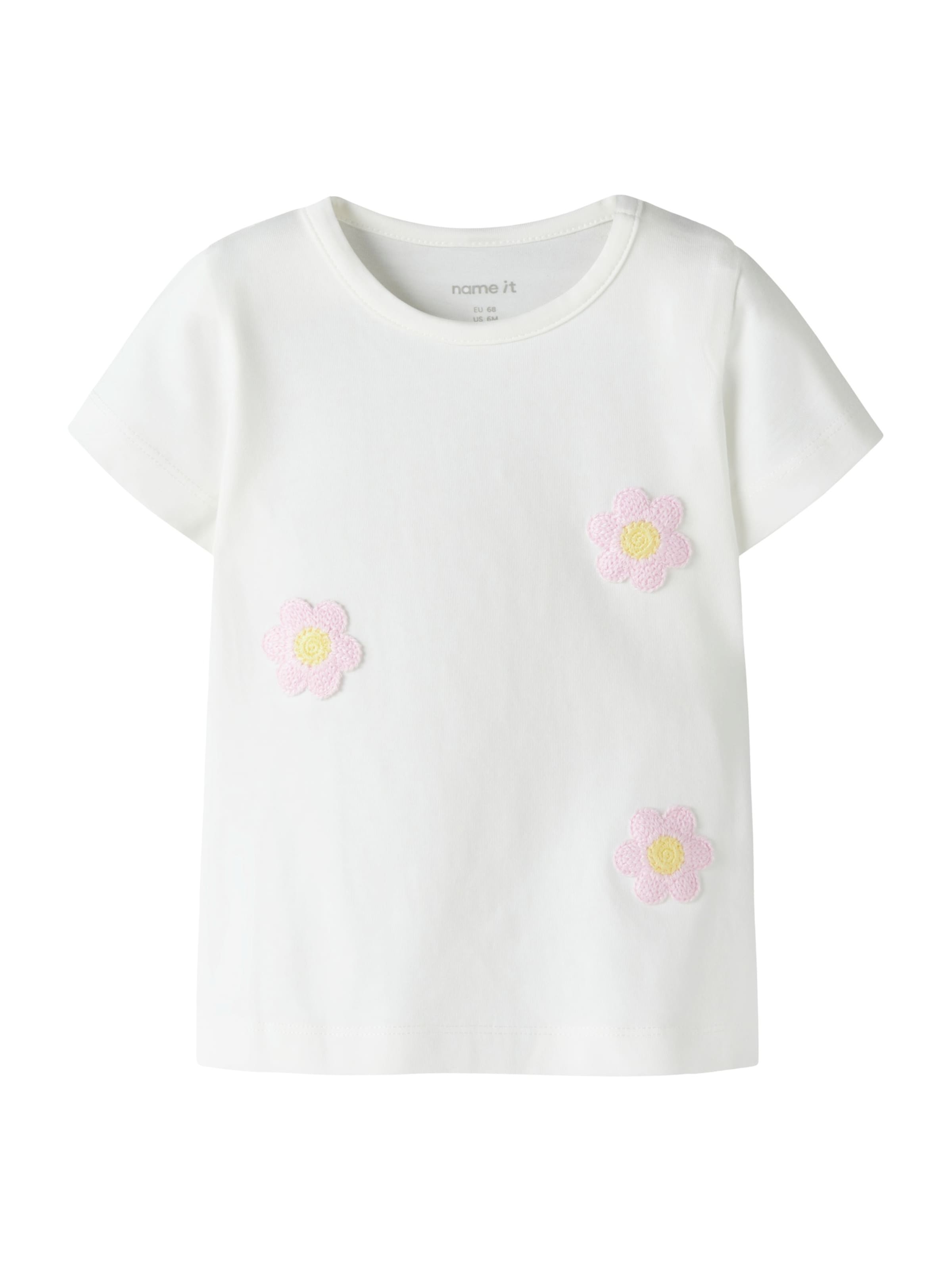 NAME IT T-Shirt 'NBFJEANELLE' in Weiß: Vorderseite