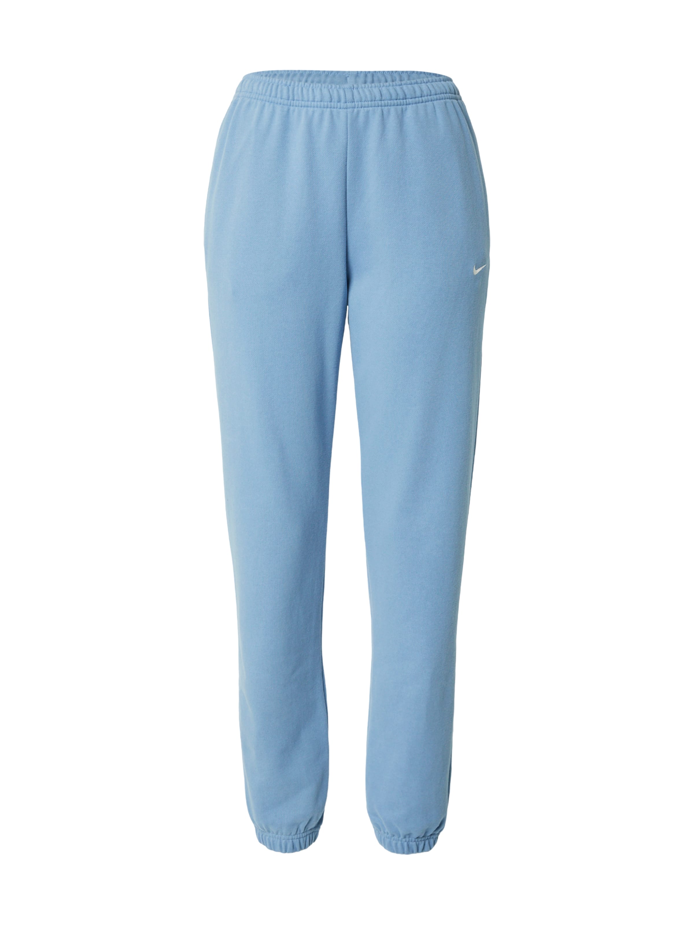 Nike Sportswear Tapered Nadrág 'Studio Fleece' - kék: elől