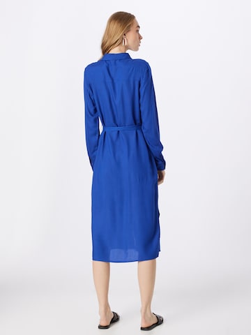 PIECES Shirt Dress 'Cammie' in Blue
