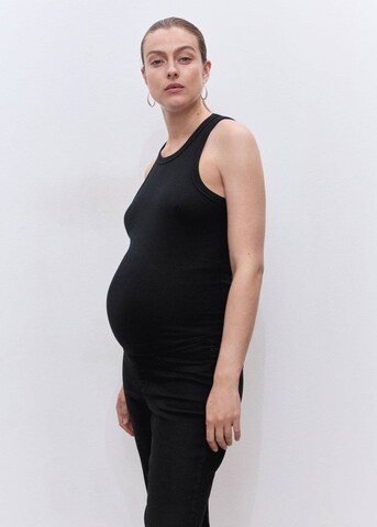 MANGO Boot cut Jeans 'Bootmum' in Black