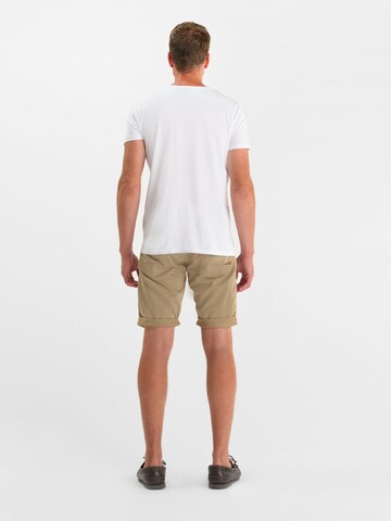 Le Temps Des Cerises Regular Broek 'Arvid' in Beige