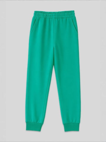 Pantalon de sport 'Jogginghose' Tommy Life en vert : devant