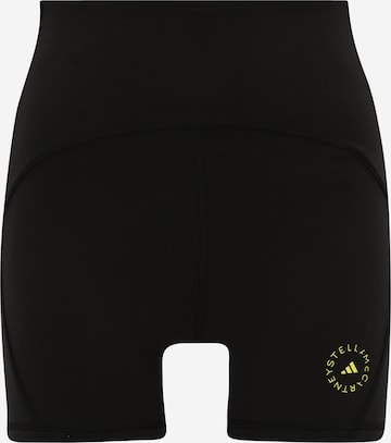 ADIDAS BY STELLA MCCARTNEY Skinny Workout Pants 'Truestrength ' in Black: front