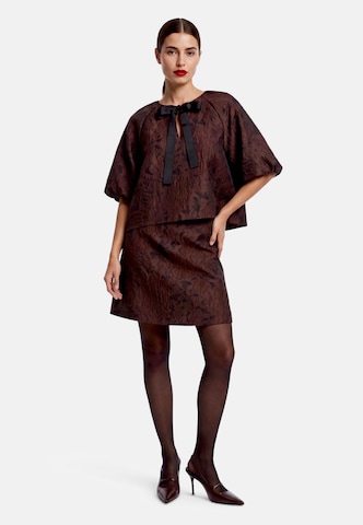 Camicia da donna di zero in marrone