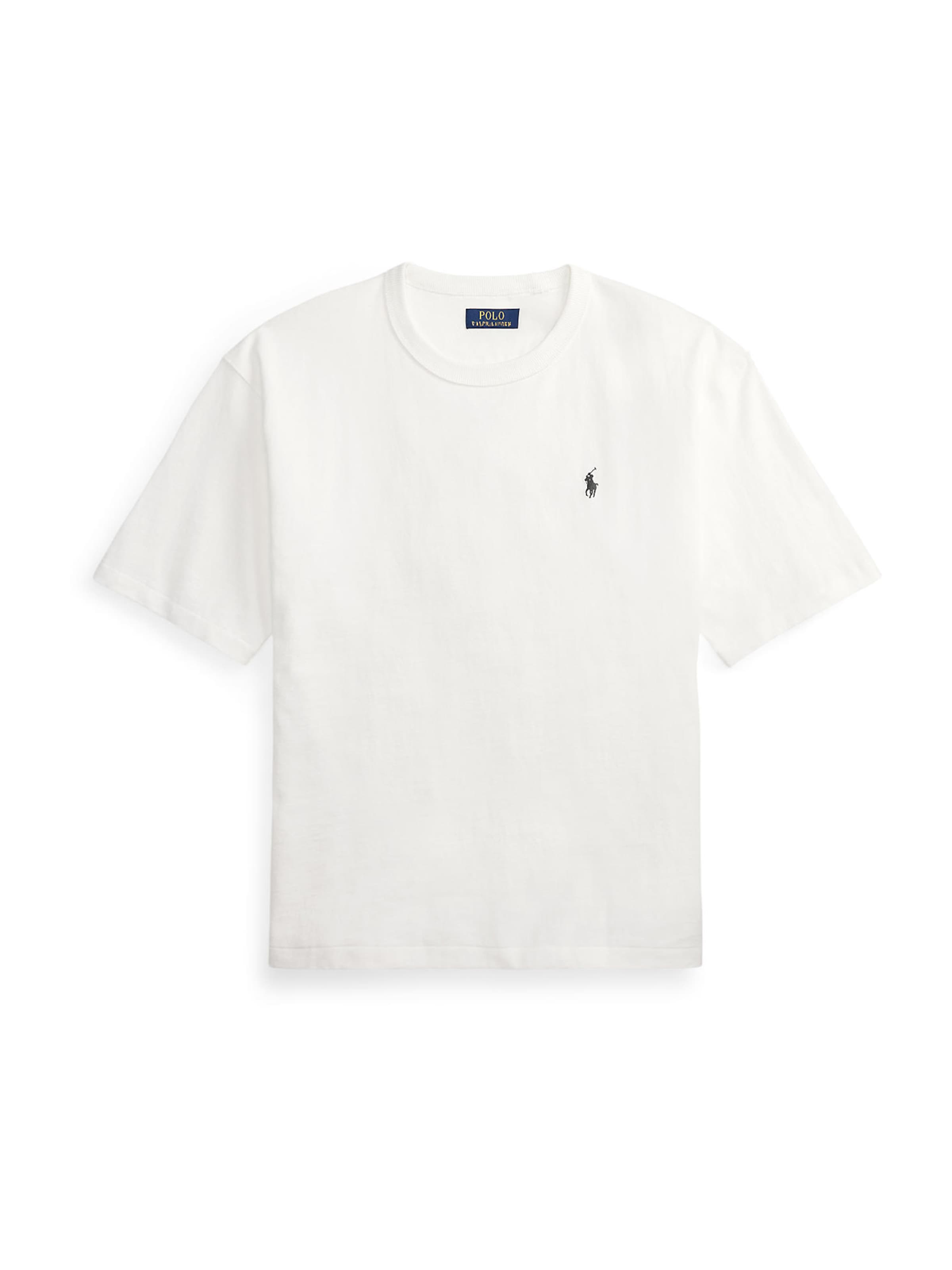 T-Shirt Polo Ralph Lauren en blanc : devant