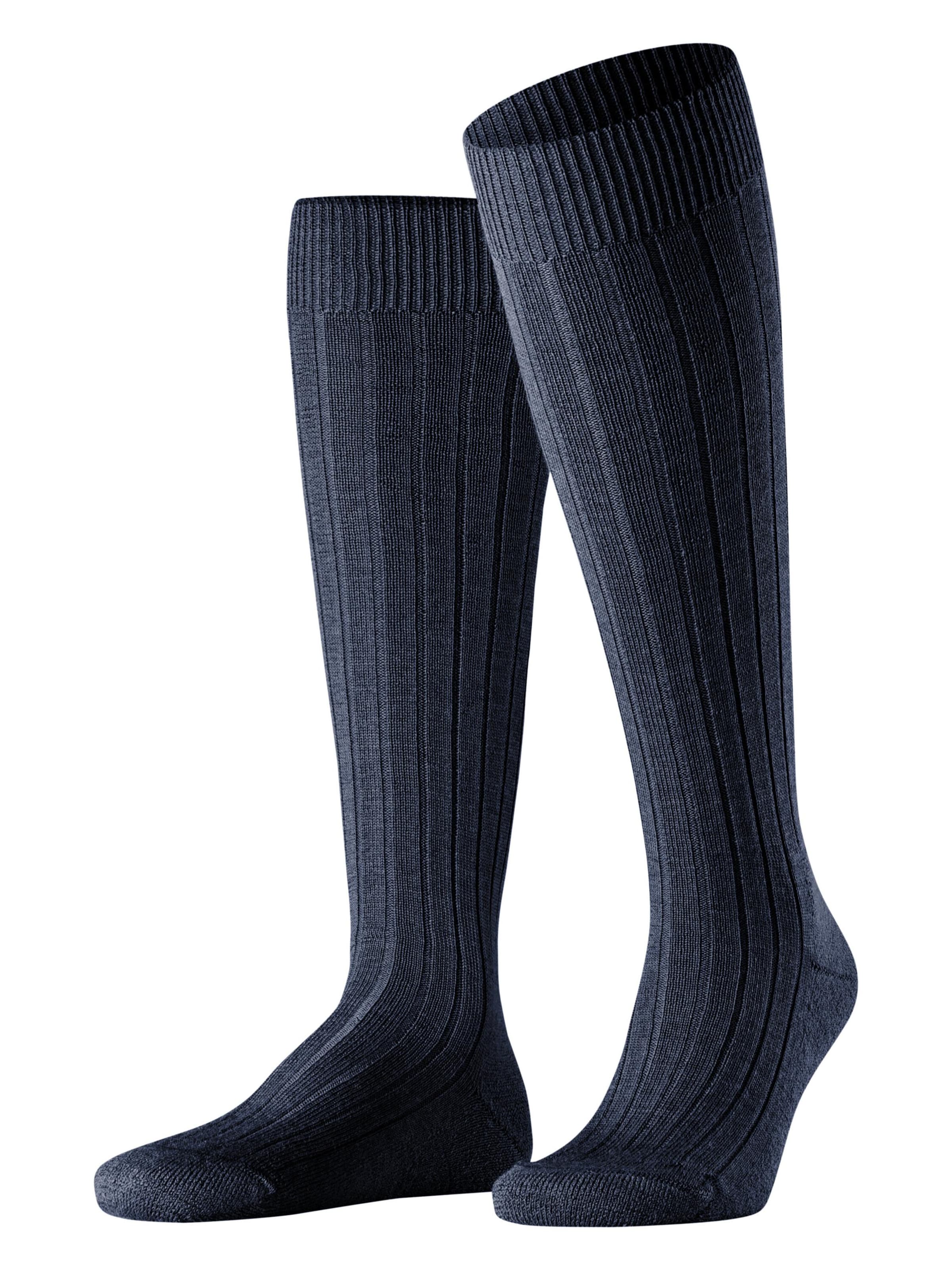 FALKE Kniestrümpfe 'Teppich im Schuh'‌‌‌‌‌‌‌‌ in Blau: Vorderseite