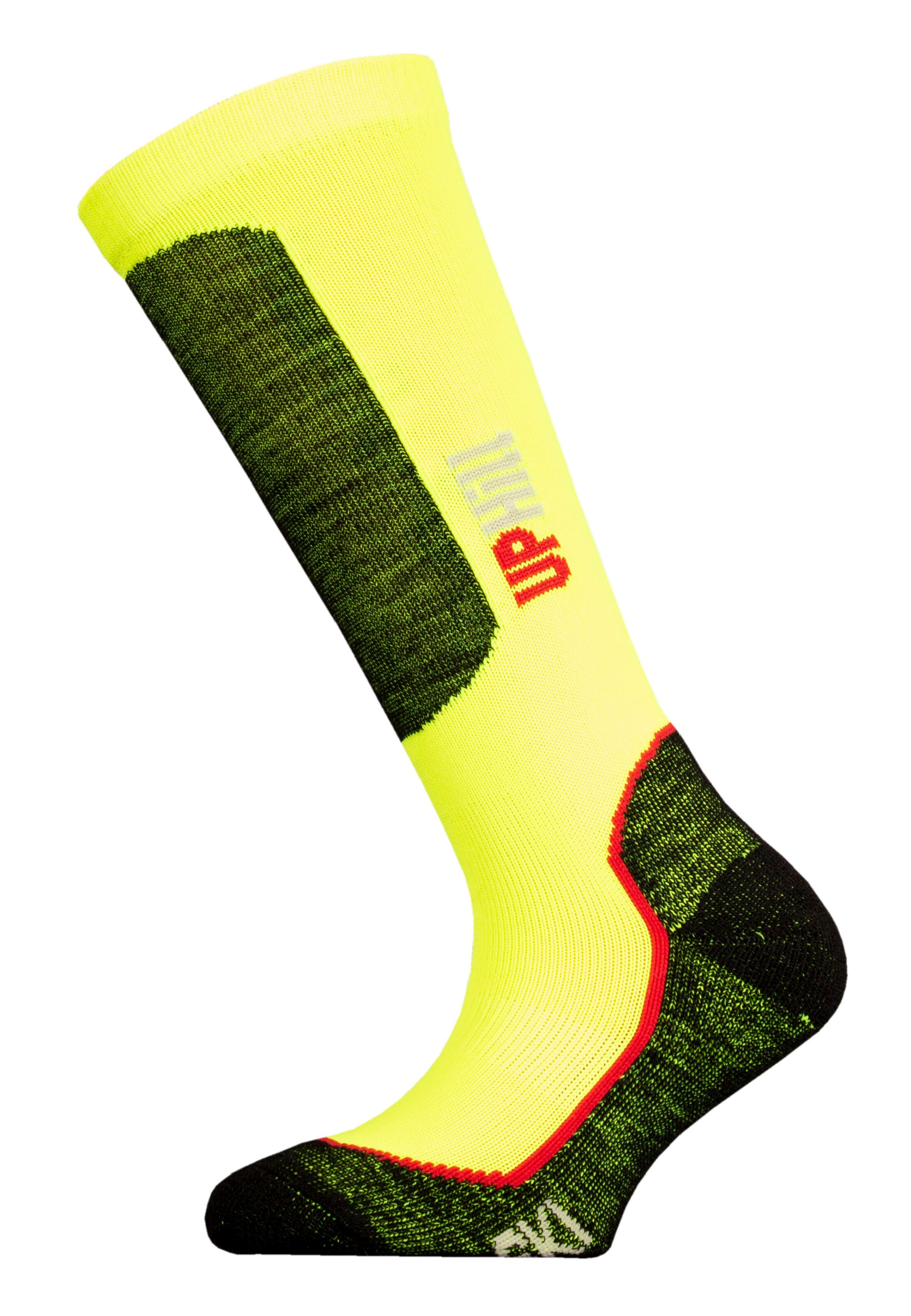UphillSport Athletic Socks 'HALLA' in Yellow: front