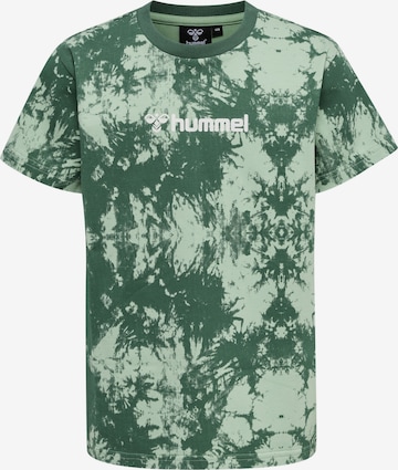 Hummel Shirt 'Bay' in Groen: voorkant