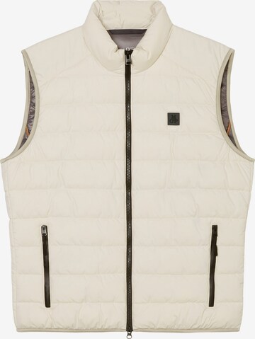 Gilet Marc O'Polo en blanc : devant