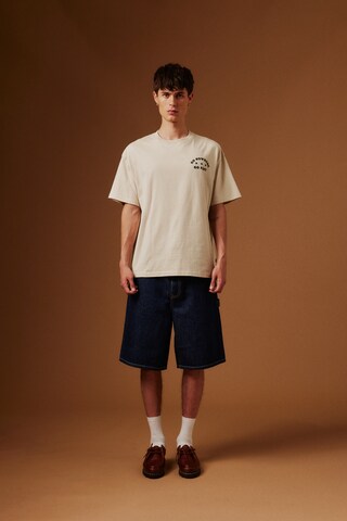 !Solid Rundhalsshirt ' SDUstance ' in Beige