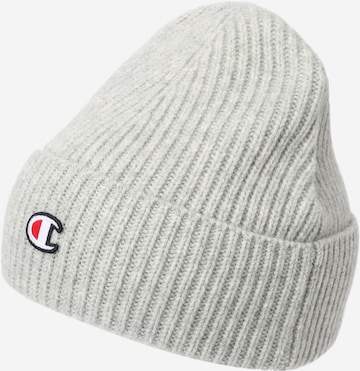 Champion Authentic Athletic Apparel Beanie in Grey: front