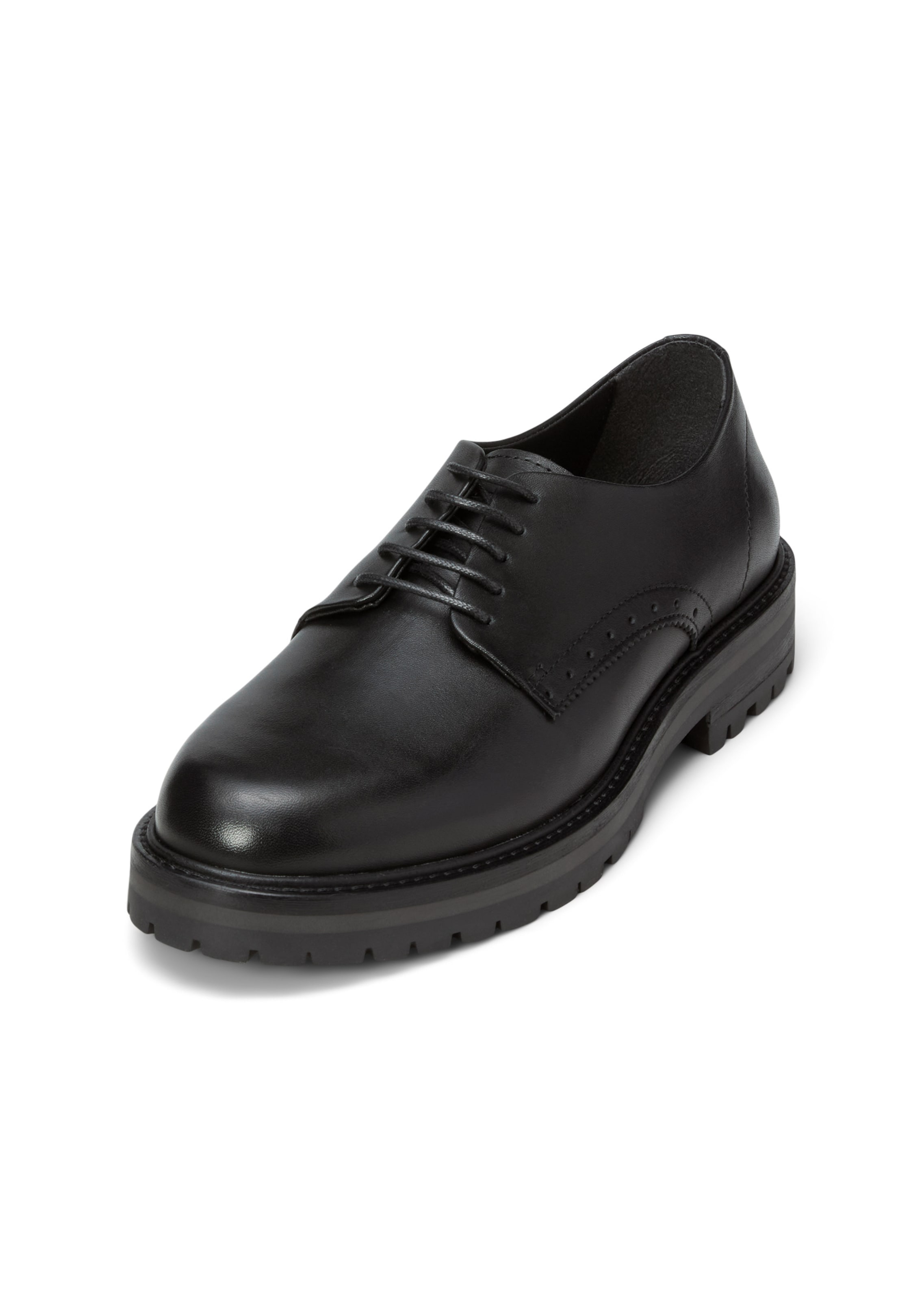 Marc O'Polo Lace-up shoe in Black: front