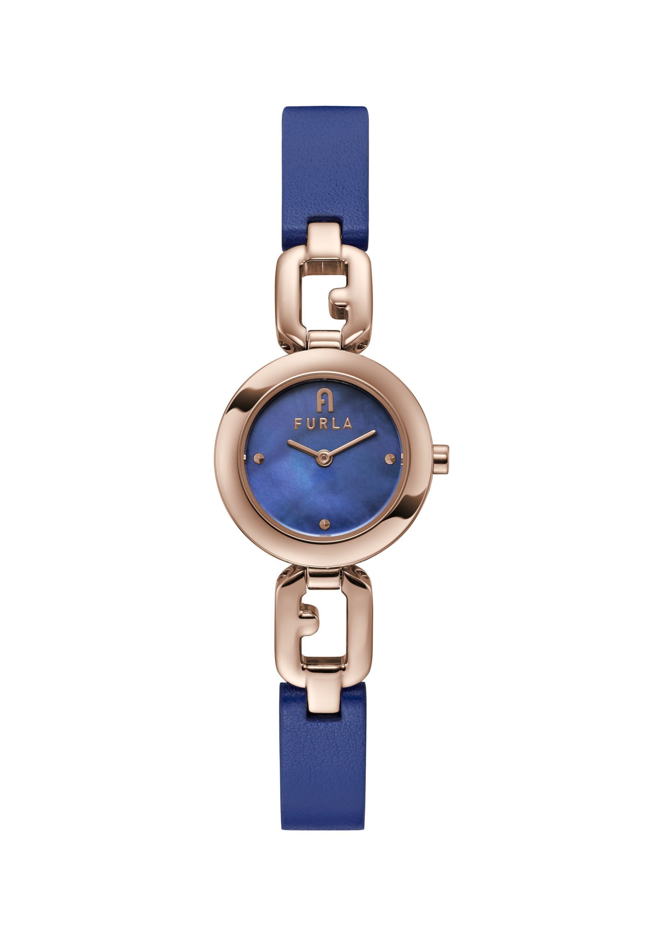 FURLA Uhr 'ARCO CHAIN' in Blau