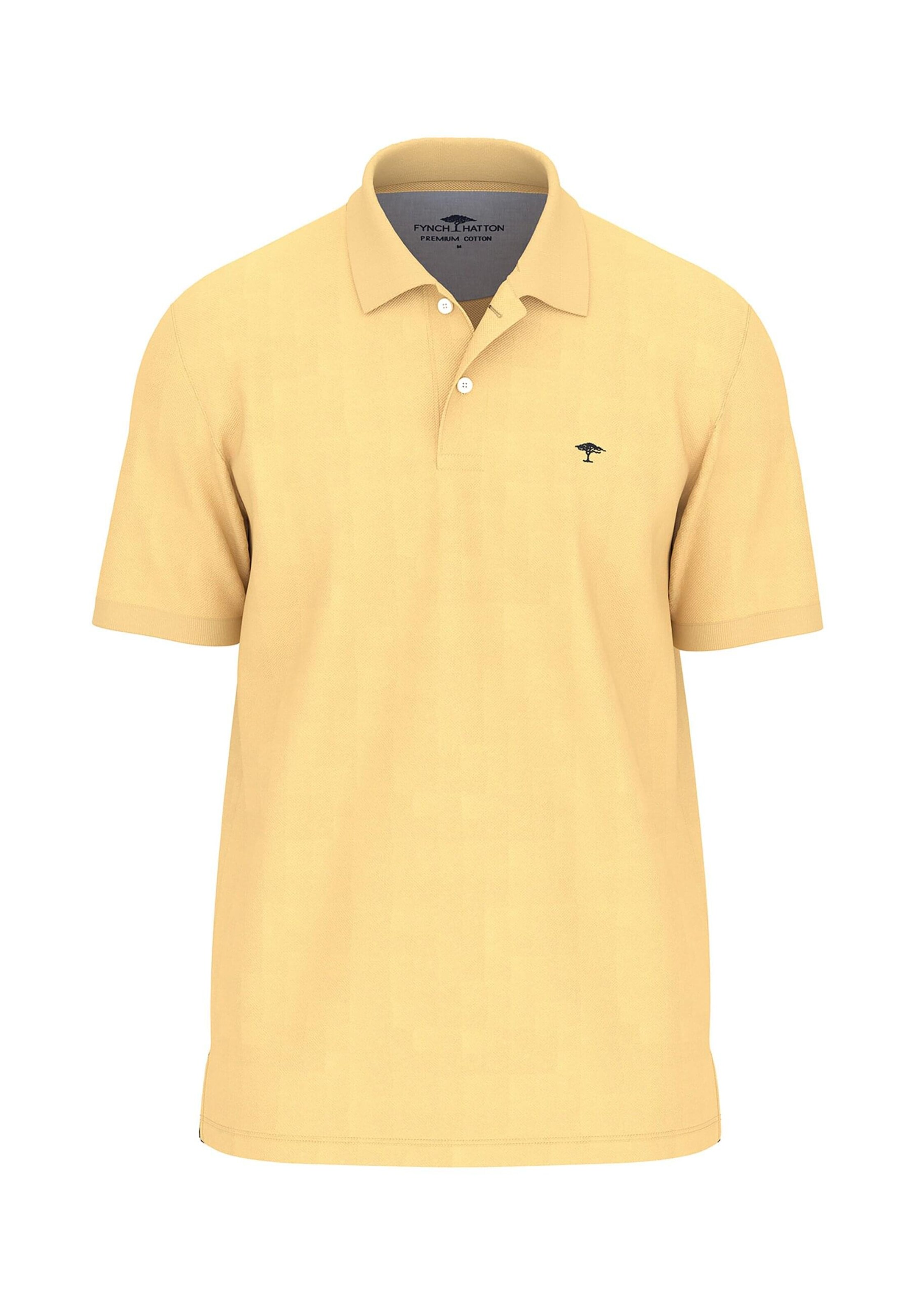 FYNCH-HATTON Shirt in Yellow: front