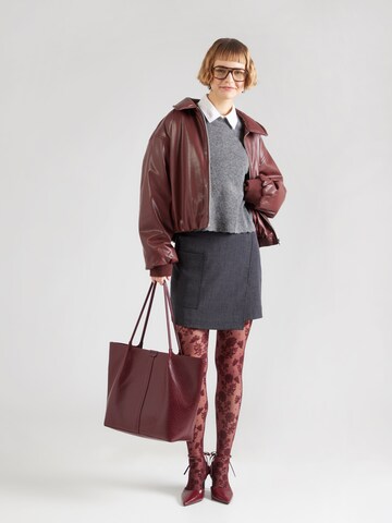 PIECES - Jersey 'PCRATH' en gris