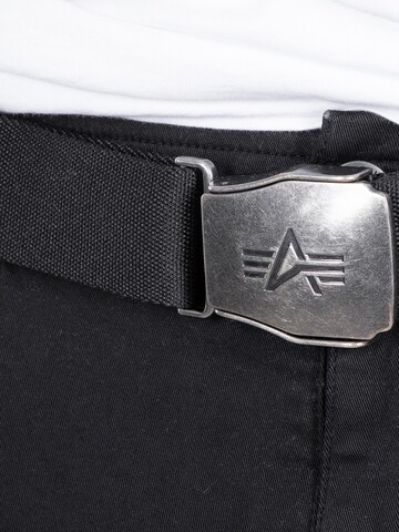 ALPHA INDUSTRIES - Cinturón en negro