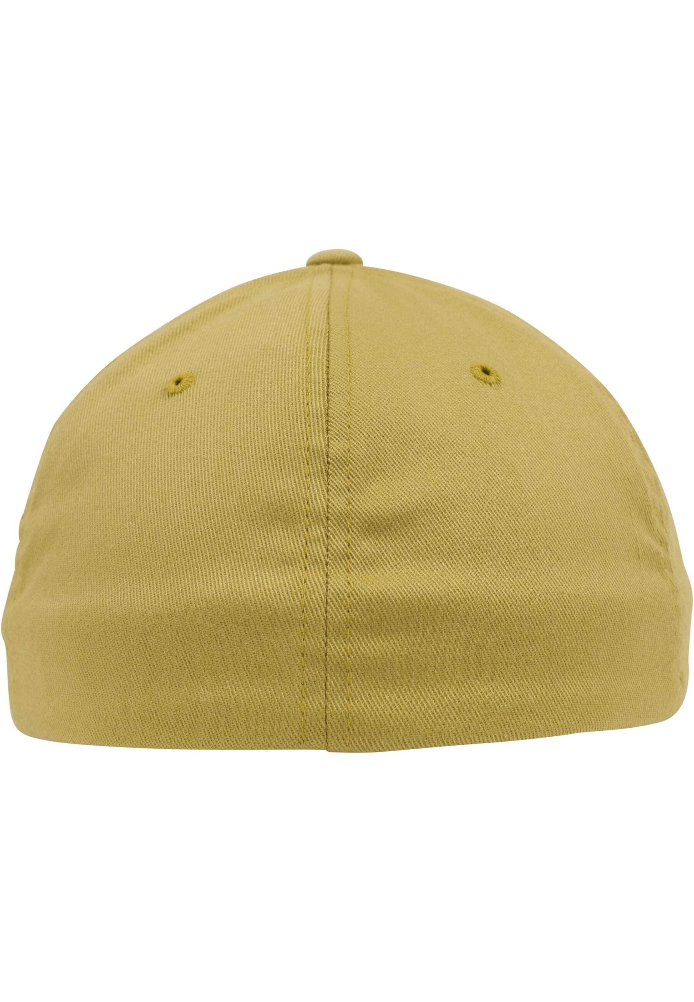 Flexfit Lippalakki ' Flexfit Wooly Combed ' värissä keltainen