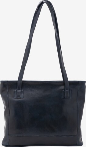 Borsa a spalla 'Borsa a Spalla Donna Cressa Vera Pelle Vacchetta - Chiusura Zip' di I Fratelli in blu: frontale