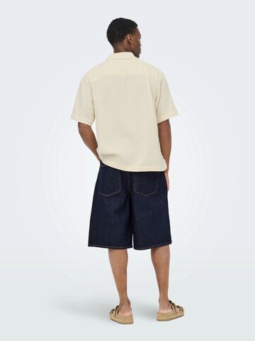 Baggy Jean 'ONSCARL' Only & Sons en bleu