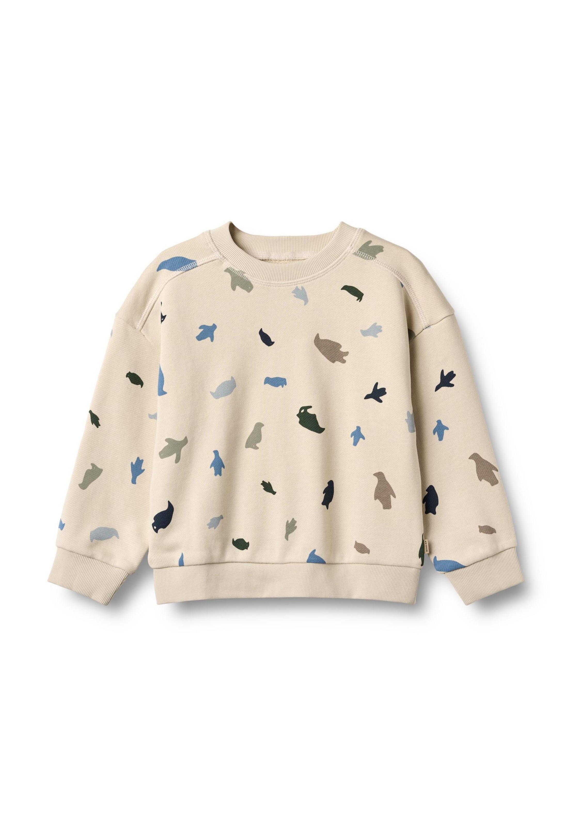 WHEAT Sweatshirt 'Sandro' in White: front