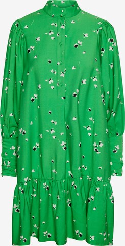 Y.A.S Sukienka koszulowa 'Dasla' w kolorze zielony: przód