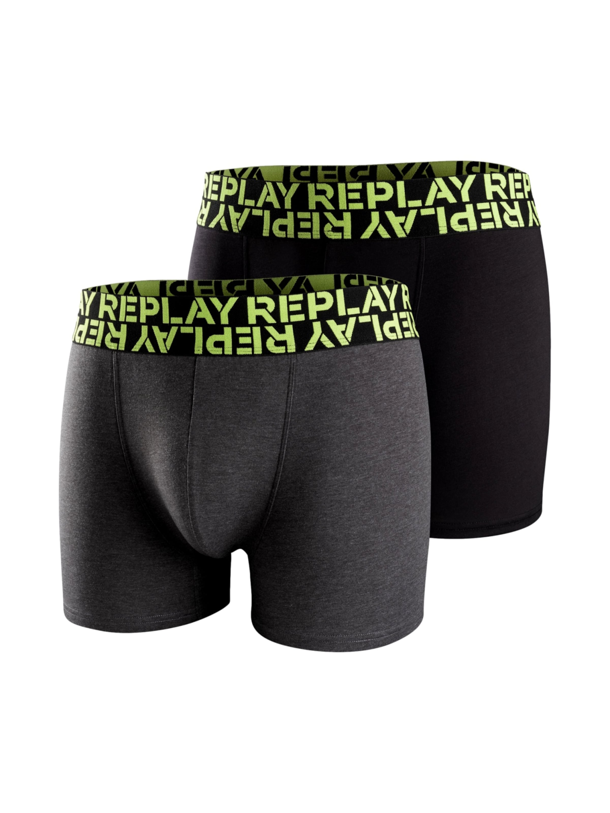 pelēks REPLAY Bokseršorti: no priekšpuses
