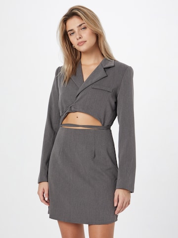 Nasty Gal Dress in Grey: front