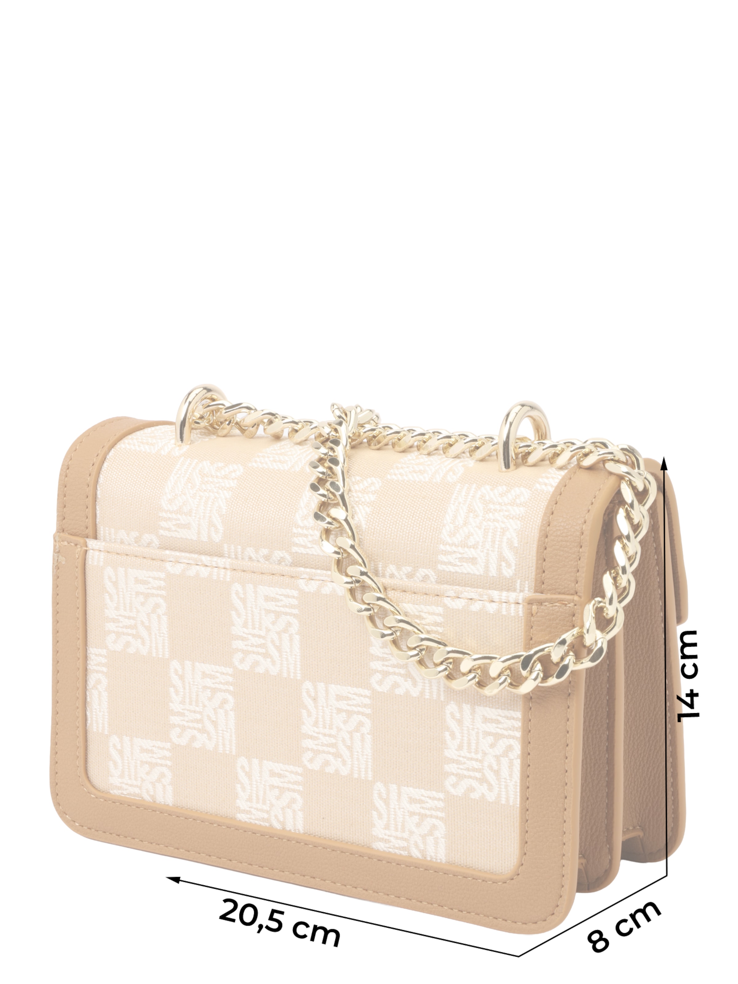 STEVE MADDEN Чанта с презрамки 'Bstakes-5' в бежово: отпред