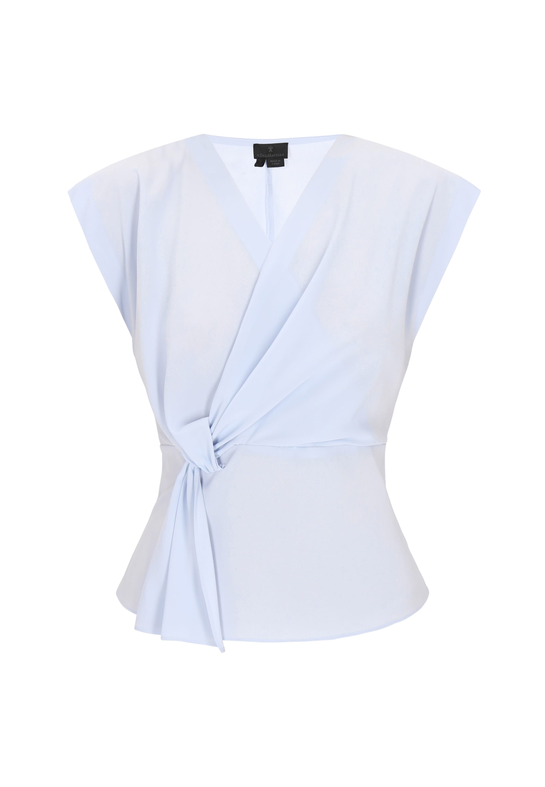 DreiMaster Klassik Блуза 'Classic Look' в синьо: отпред