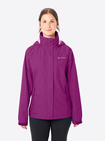 VAUDE Outdoorjacke 'Escape' in Lila: Vorderseite