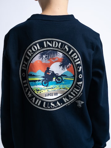 Petrol Industries Sweatshirt 'Scoot' in Blau