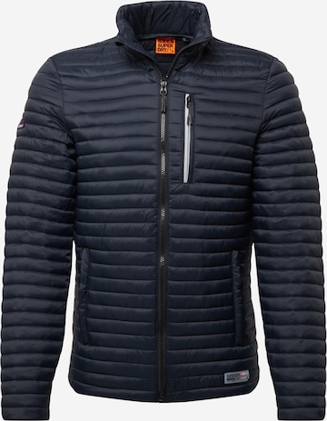 Superdry Between-season jacket 'Fuji' in Blue: front