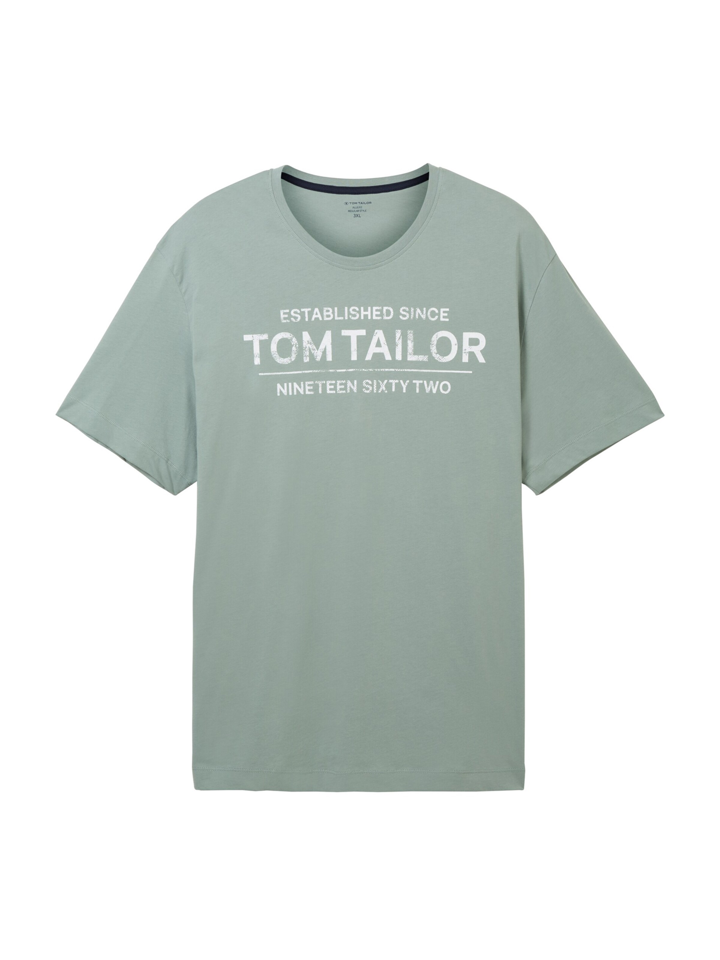 TOM TAILOR Men + Shirt in Green: front