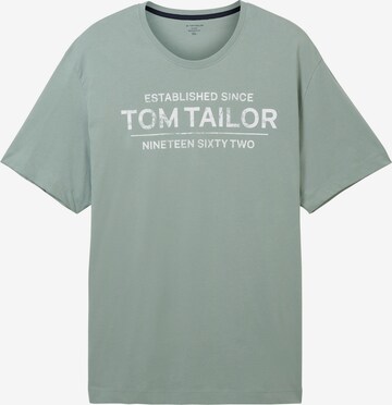 Maglietta di TOM TAILOR Men + in verde: frontale