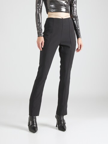 Calvin Klein Jeans Regular Pants in Black: front