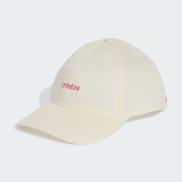 ADIDAS PERFORMANCE Sportcap 'Linear' in Weiß
