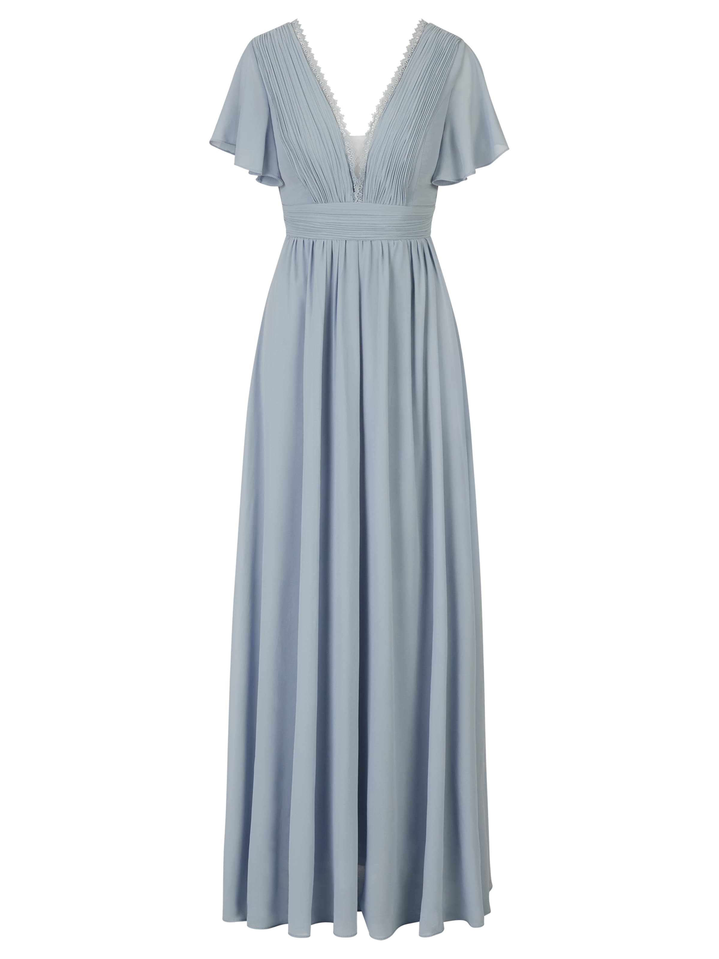 Kraimod - Vestido de noche en azul: frente