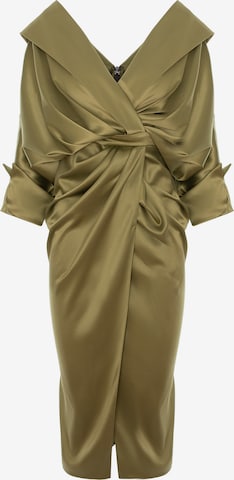 acob a porter Abendkleid in Grün: Vorderseite