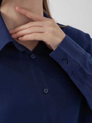 Chemisier Bigdart en bleu