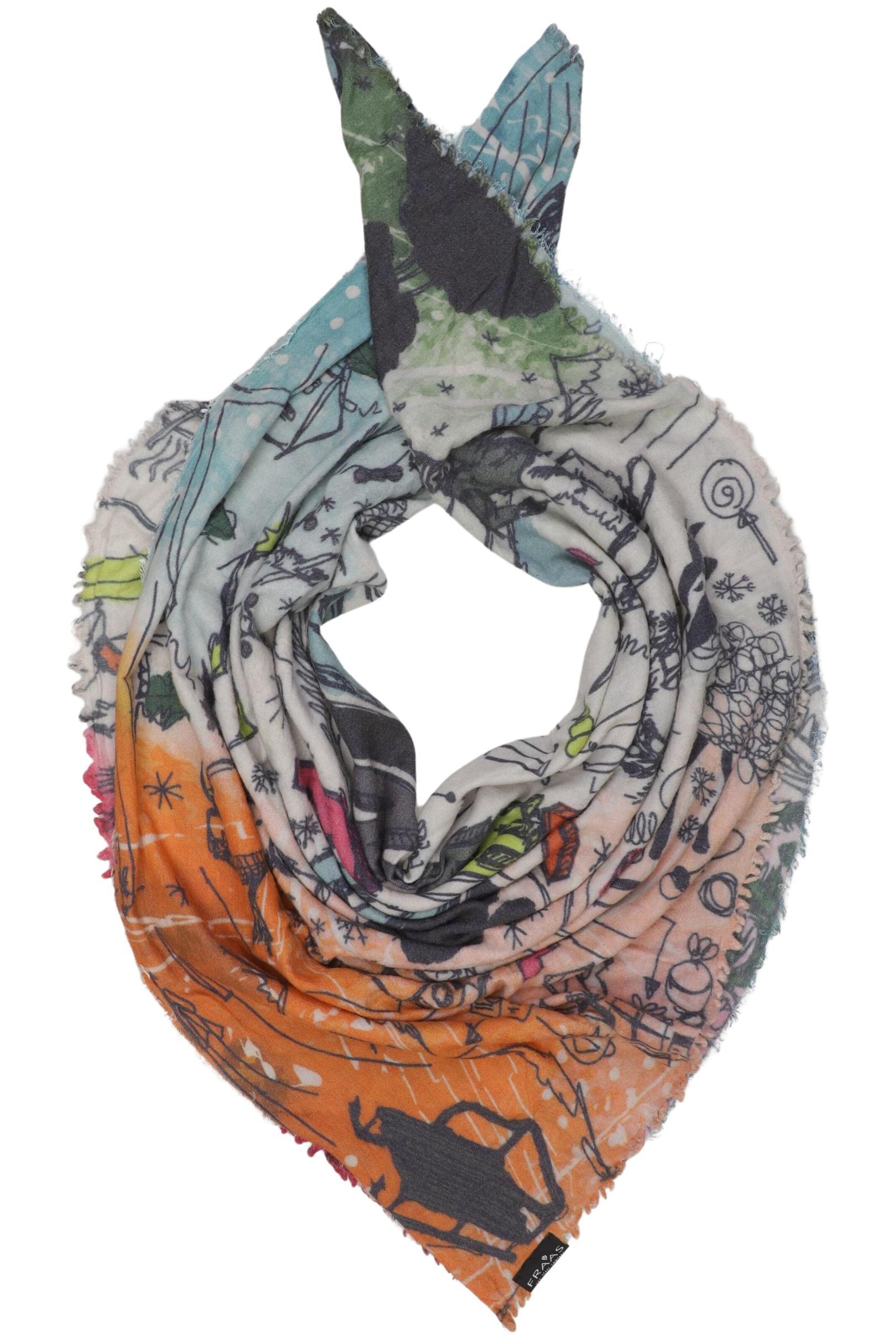 FRAAS Schal oder Tuch One Size in Mischfarben: Vorderseite